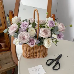 Hand Woven Storage Garden Picnic Basket