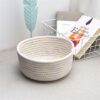 Colorful Cotton Rope Storage Basket