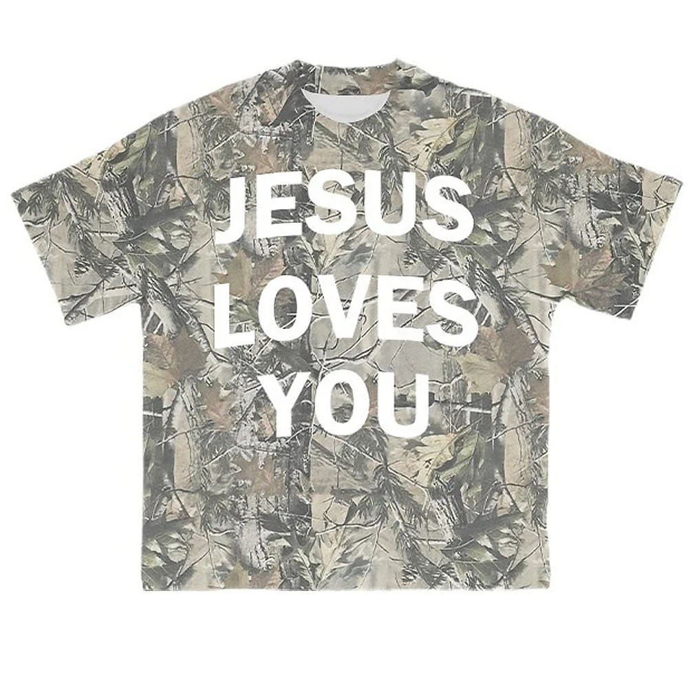 jesus loves you camouflage