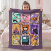 Mickey and Friends Halloween Stamps Blanket