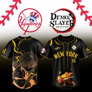 New York Yankees x Demon Slayer Limited Edition Jersey 2025