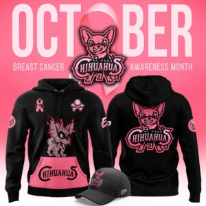 Limited Edition El Paso Chihuahuas Breast Cancer 2025 Hoodie