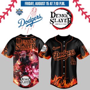 LA Dodgers _ Demon Slayer Jersey 2025