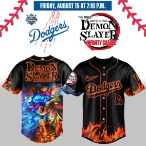 LA Dodgers _ Demon Slayer Jersey 2025
