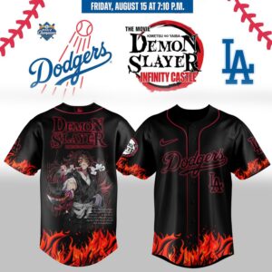 LA Dodgers _ Demon Slayer Jersey 2025