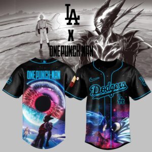 LA Dodgers _ One Punch Man Jersey 2025