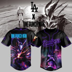 LA Dodgers _ One Punch Man Jersey 2025