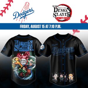 LA Dodgers _ Demon Slayer Jersey 2025