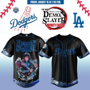 LA Dodgers _ Demon Slayer Jersey 2025