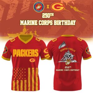 Green Bay Packers x 250th Marine Corps Birthday Editions Limited 2025