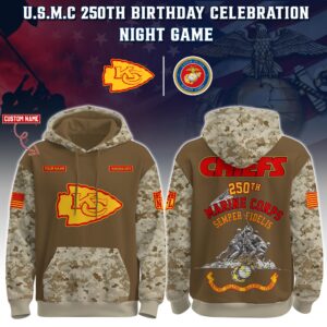 KC - U.S.M.C 250th Birthday Hoodie Limited Edition