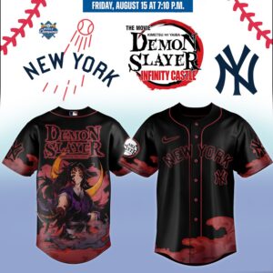 New York Yankees x Demon Slayer Limited Edition Jersey 2025