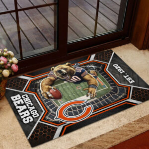 Chicago Bears Custom Doormat
