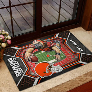 Cleveland Browns Custom Doormat