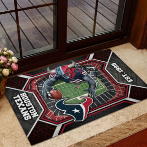Houston Texans Custom Doormat