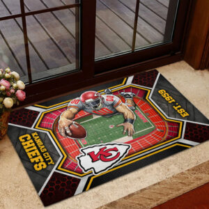 Kansas City Chiefs Custom Doormat