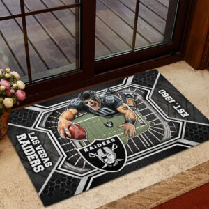 Las Vegas Raiders Custom Doormat