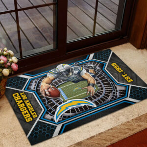 Los Angeles Chargers Custom Doormat