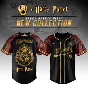 Milwaukee Brewers MLB x Harry Potter Night Limited Edition 2025 Jersey