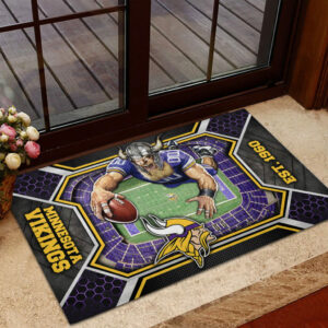 Minnesota Vikings Custom Doormat