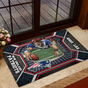 New England Patriots Custom Doormat