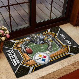 Pittsburgh Steelers Custom Doormat
