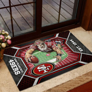 San Francisco 49ers Custom Doormat