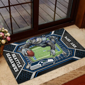 Seattle Seahawks Custom Doormat