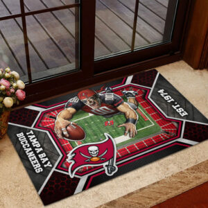 Tampa Bay Buccaneers Custom Doormat