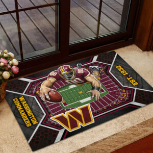 Washington Commanders Custom Doormat