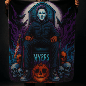Horror Movie Character Blanket