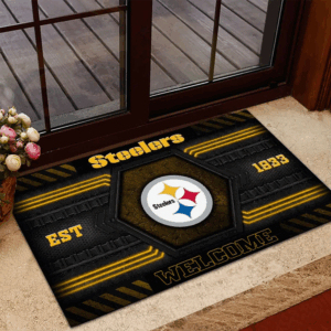 Pittsburgh Steelers NFL Edition, Custom Doormat, Home Decoration, Gift for Boy Friend