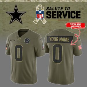 Dallas Cowboys Salute to Service Jersey