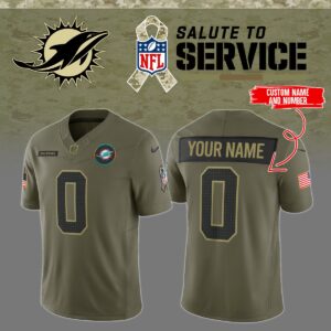 Miami Dolphins Salute to Service Jersey