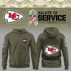 Kansas City Chiefs Salute to Service Hoodie