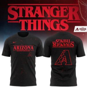 Arizona Diamondbacks x Stranger Things 2025 T-Shirt