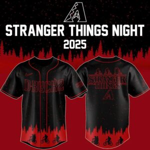 Arizona Diamondbacks x Stranger Things Limited Edition 2025 Jersey