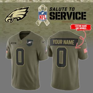 Philadelphia Eagles Salute to Service Jersey