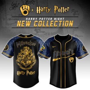 Milwaukee Brewers MLB x Harry Potter Night Limited Edition 2025 Jersey