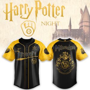 Milwaukee Brewers MLB x Harry Potter Night Limited Edition 2025 Jersey