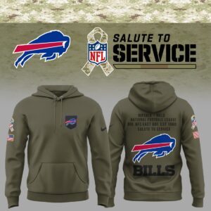 Buffalo Bills Salute to Service Hoodie