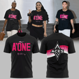 Special New A ONE Las Vegas Aces T shirt 2025