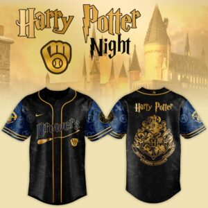 Milwaukee Brewers MLB x Harry Potter Night Limited Edition 2025 Jersey