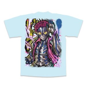 Death Compass Heavyweight Tee - Light Blue