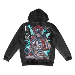 Upper Moon 3 Mineral Wash Hoodie - Black