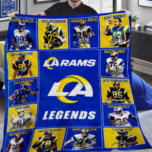 Los Angeles Rams Blanket – Exclusive Blanket Legend Edition