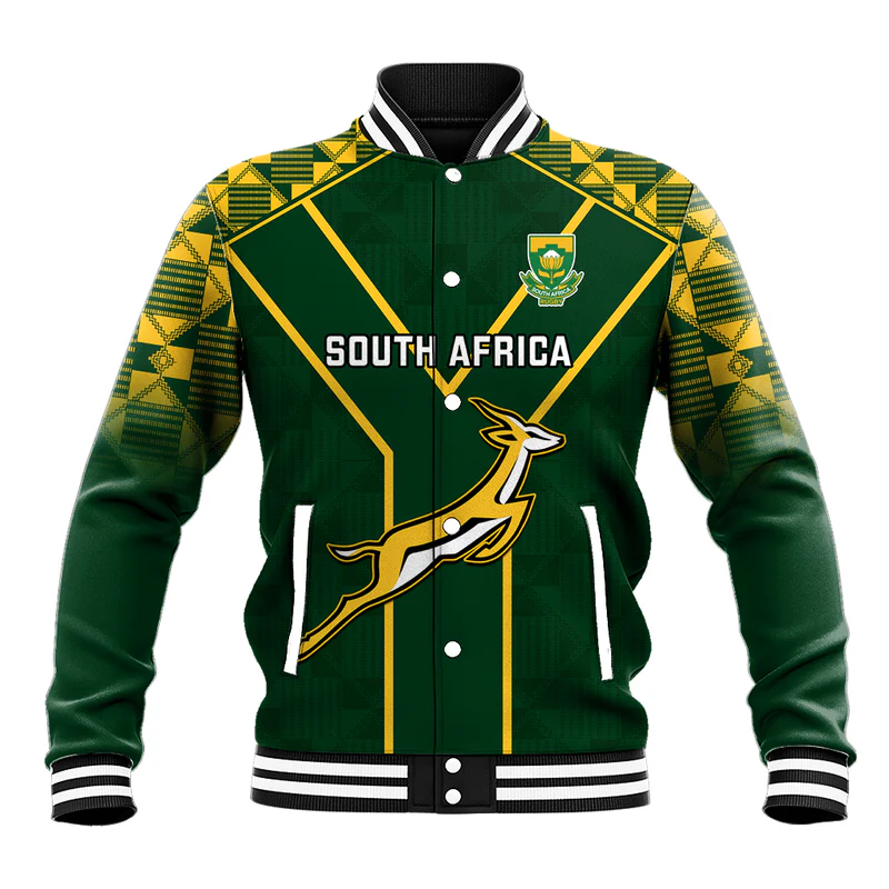South Africa Rugby Baseball Jacket Go Springboks World Cup