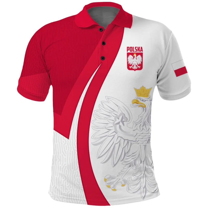 Poland Football Polo Shirt Come On Biao Czerwoni Soccer Polski Champions World Cup