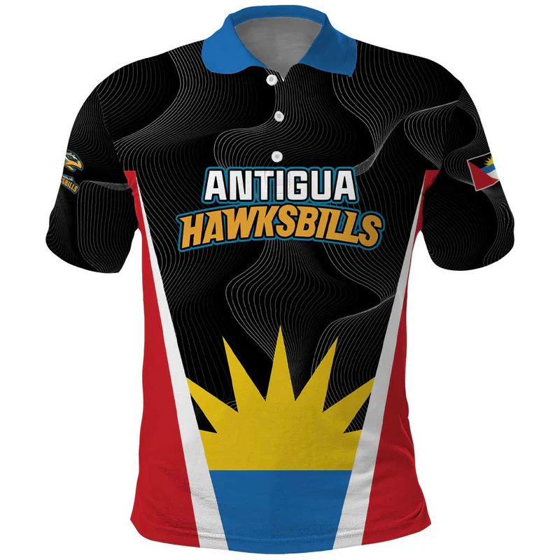 Custom Antigua Cricket Hawksbills Polo Shirt Each Endeavouring All Achieving
