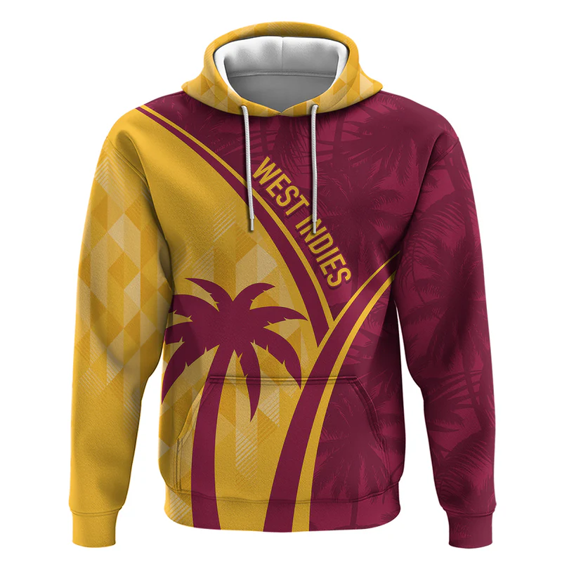 West Indies Cricket World Cup Hoodie Tropical Style
